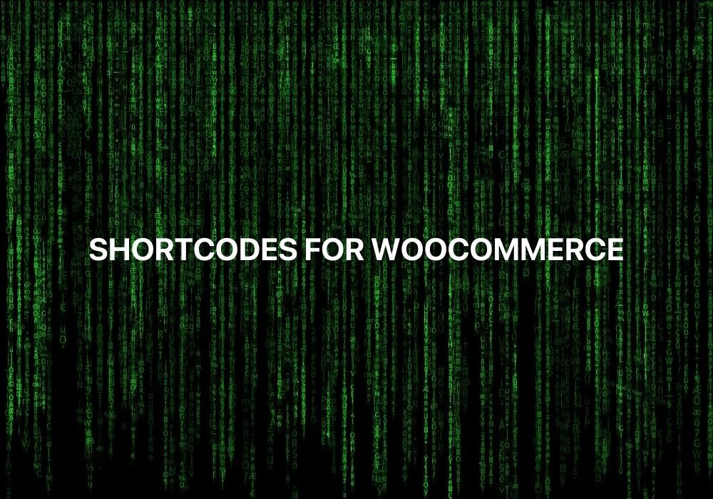 You can use short code for woocommerce