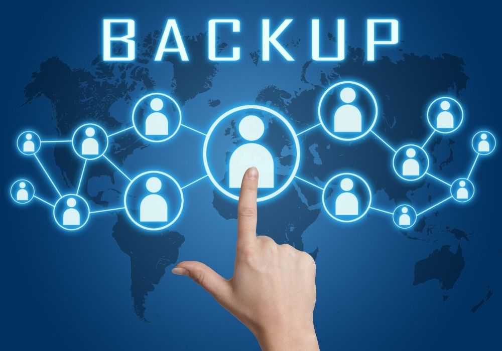 web hosting security back up