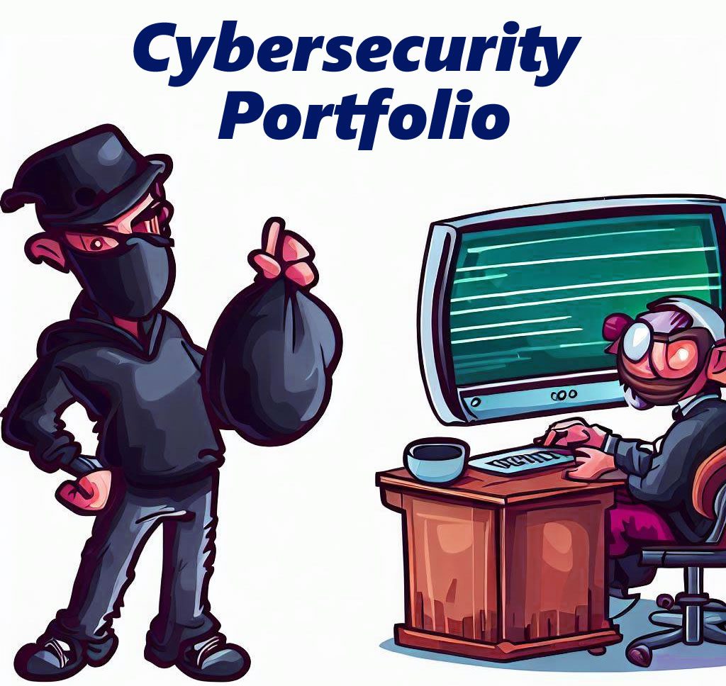 cybersecurity portfolio website